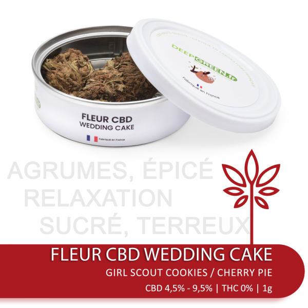 Fleur de CBD WEDDING CAKE