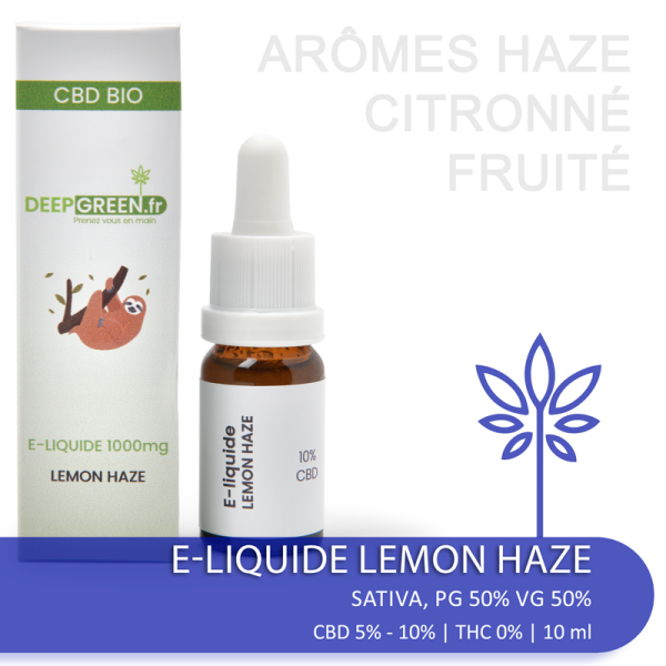 E-LIQUIDE CBD LEMON HAZE 10ml