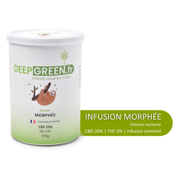 Infusion MORPHÉE CBD 20% 100g DeepGreen