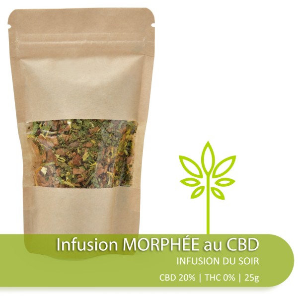 Infusion MORPHÉE CBD 20% 100g DeepGreen