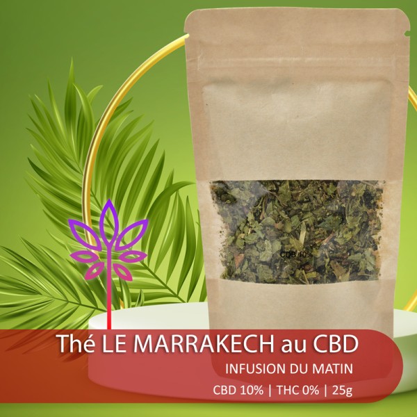 Thé CDB Le Marrakech 25g DeepGreen