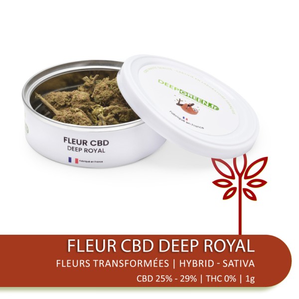 Fleur de CBD DEEP ROYAL